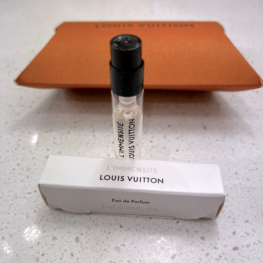 Authentic Louis Vuitton L’Imnensite Perfume Sample 2 ml